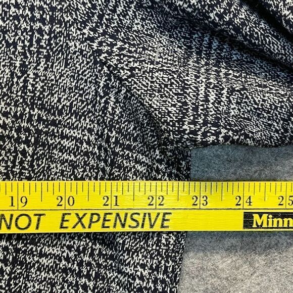 41 Hawthorn Mini Dress 1X Plus Gray Abstract Black Aniya Jacquard Knit Pockets - Picture 6 of 15